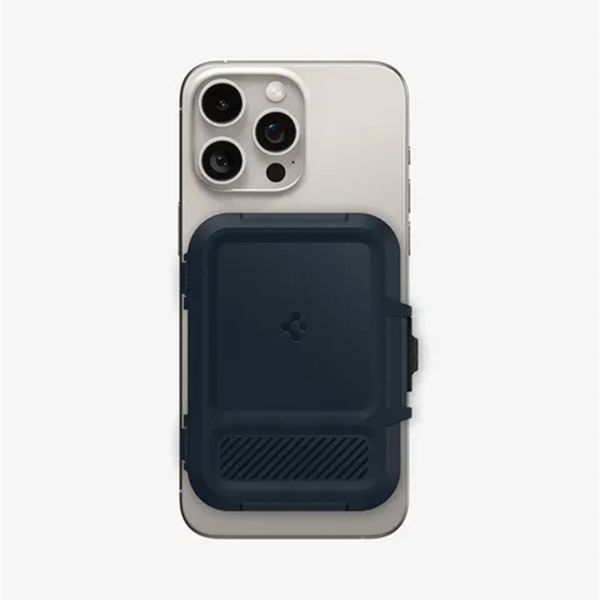 Spigen Porte-cartes avec MagSafe Lock Fit - Metal Slate