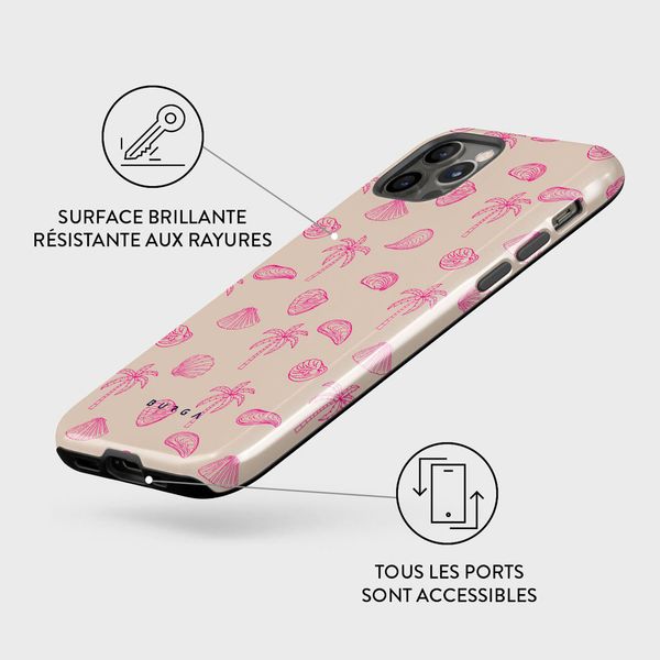 Burga Coque arrière Tough iPhone 12 (Pro) - Beach Please