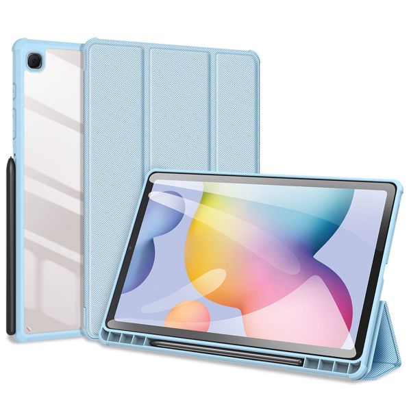 Dux Ducis Coque tablette Toby Samsung Galaxy Tab S6 Lite / Tab S6 Lite (2022) / Tab S6 Lite (2024) - Bleu