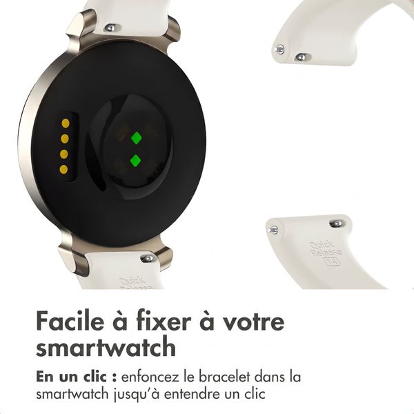 imoshion Bracelet silicone Garmin Lily 2 - Lumière stellaire