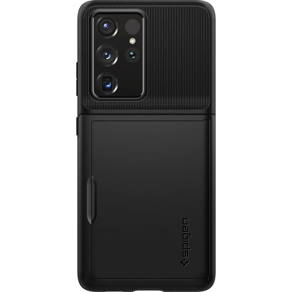 Spigen Coque Slim Armor CS Samsung Galaxy S21 Ultra - Noir