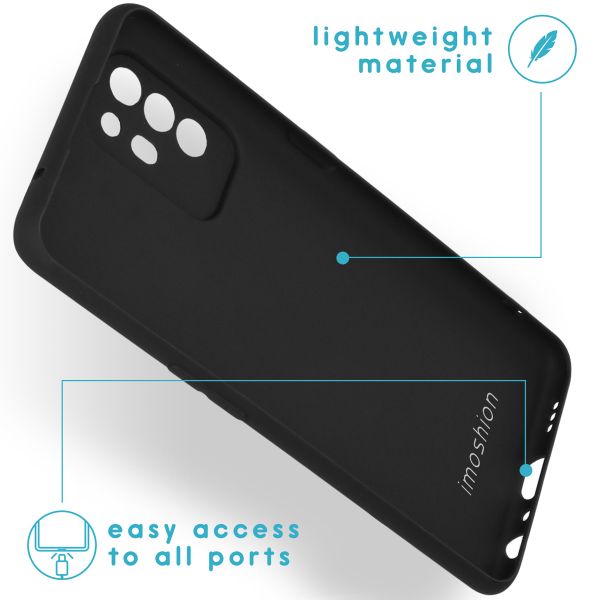 imoshion Coque Couleur Oppo A94 (5G) - Noir