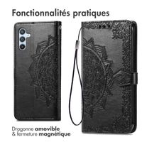 imoshion Etui de télephone Mandala Samsung Galaxy A54 (5G) - Noir