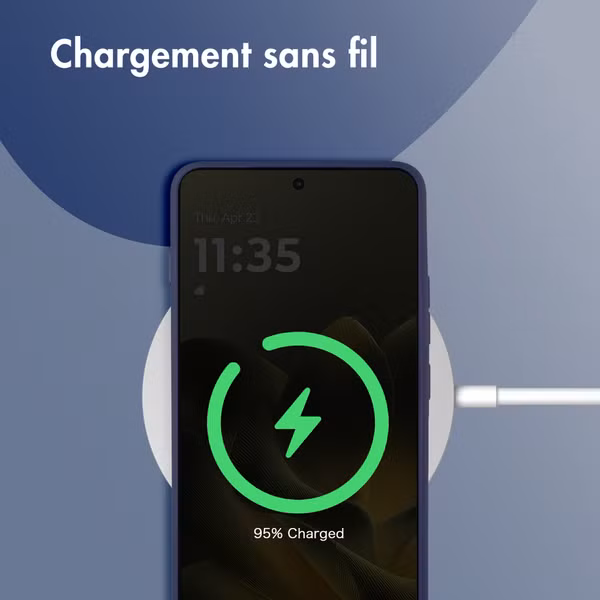 imoshion Coque Couleur Motorola Edge 70 - Bleu foncé