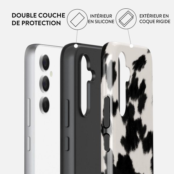 Burga Coque arrière Tough Samsung Galaxy A55 - Achromatic