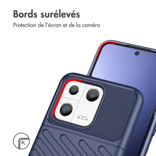 imoshion Coque Arrière Thunder pour le Xiaomi 13 - Bleu foncé