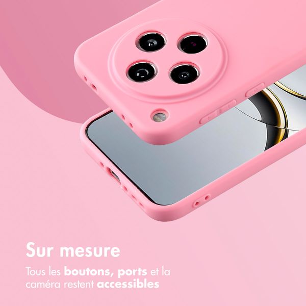 imoshion Coque Couleur Oppo Find X8 - Bubblegum Pink