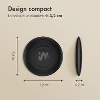 imoshion Wireless Tag - Tracker Bluetooth pour iOS - 2 pack - Noir