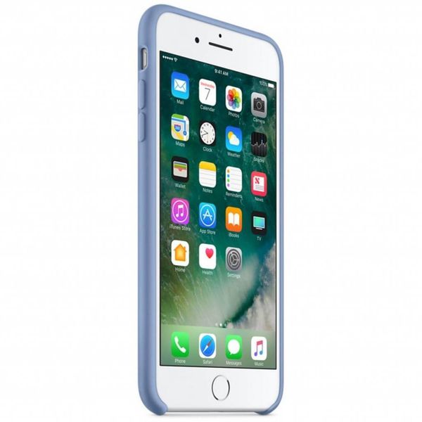 Apple Coque en silicone Apple iPhone 8 Plus / 7 Plus - Azure