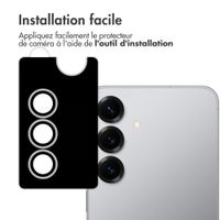imoshion Lot de 2 protections d'objectif de caméra Samsung Galaxy S25 - Silver Shadow