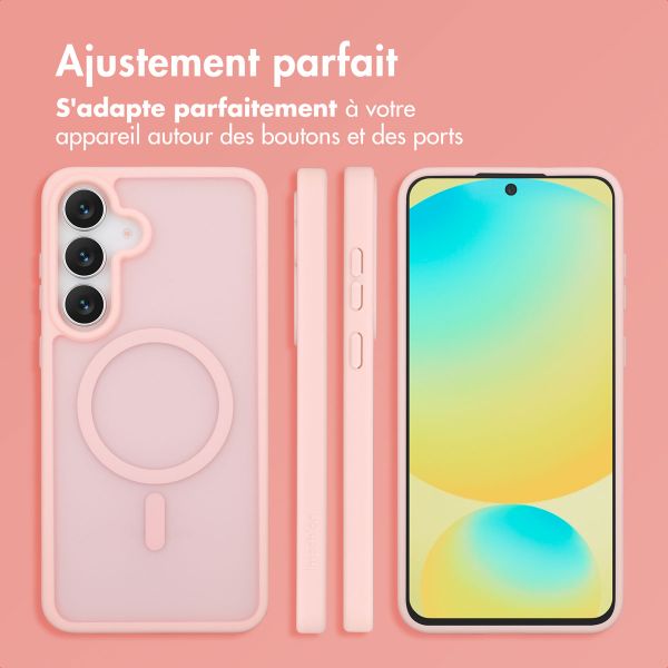imoshion Coque Color Guard avec MagSafe Samsung Galaxy S25 FE - Rose