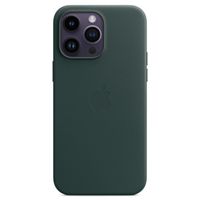 Apple Coque Leather MagSafe iPhone 14 Pro Max - Forest Green