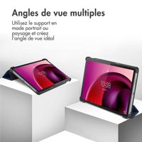 imoshion Coque tablette Trifold Lenovo Tab M10 5G - Bleu foncé