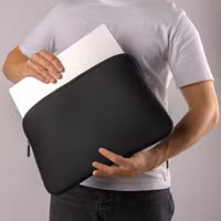 Accezz Pochette ordinateur de base 15-16 pouces - Noir