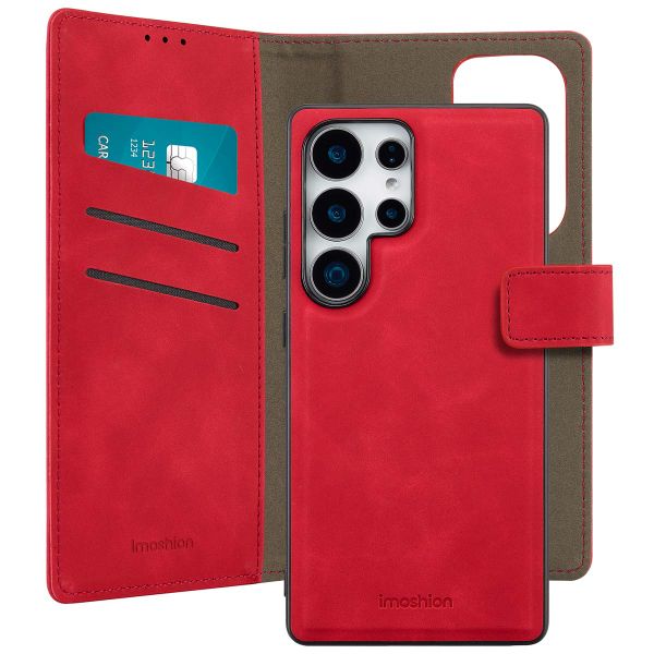 imoshion Etui de téléphone de luxe 2-en-1 amovible Samsung Galaxy S25 Ultra - Rouge