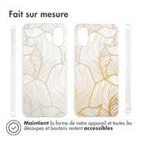imoshion Coque Design Nothing Phone (2) - Golden Leaves Transparent