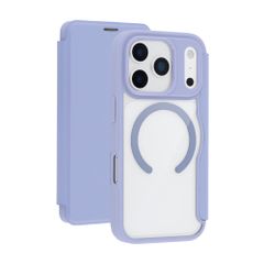 imoshion Bookcase transparente avec MagSafe Apple iPhone 17 Pro - Lilas