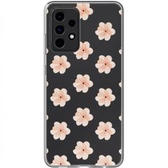 imoshion Coque Design Samsung Galaxy A52(s) (5G/4G) - Floral Peach