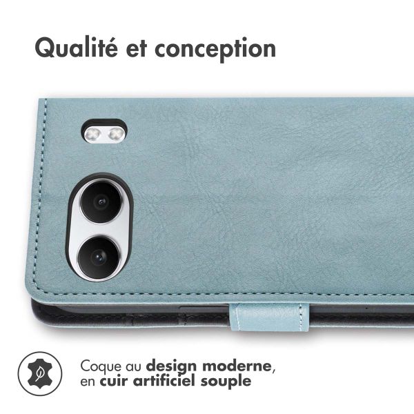 imoshion Étui de télephone portefeuille OnePlus Nord 4 - Bleu clair