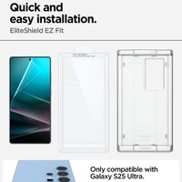 Spigen EliteShield EZ Fit avec plateau d'installation - 1 pack Samsung Galaxy S25 Ultra