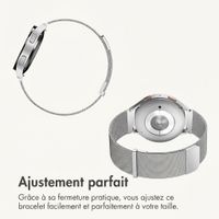 imoshion Bracelet magnétique milanais  - Connexion universelle 22 mm - Argent
