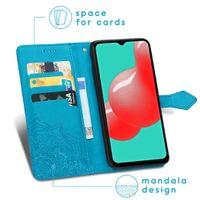 imoshion Etui de télephone Mandala Samsung Galaxy A32 (5G) - Turquoise