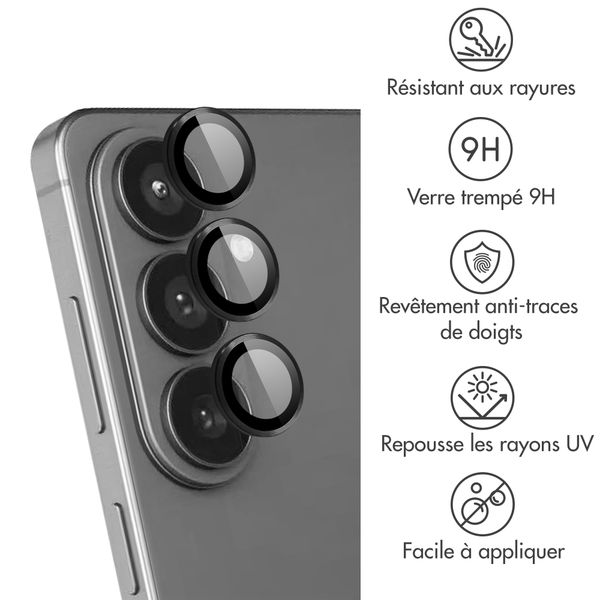 imoshion Lot de 2 protections d'objectif de caméra Samsung Galaxy S26 Ultra - Black