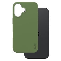 PanzerGlass Coque CARE Fashion MagSafe iPhone 16 - Vert