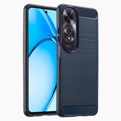 imoshion Coque Brushed Oppo A60 4G - Bleu foncé