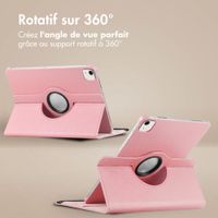 imoshion Coque tablette rotatif à 360° Apple iPad Air 13 pouces (2026) M4 / (2025) M3 / (2024) M2 - Rose