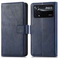 imoshion Étui de télephone portefeuille Xiaomi Poco X4 Pro 5G - Bleu foncé