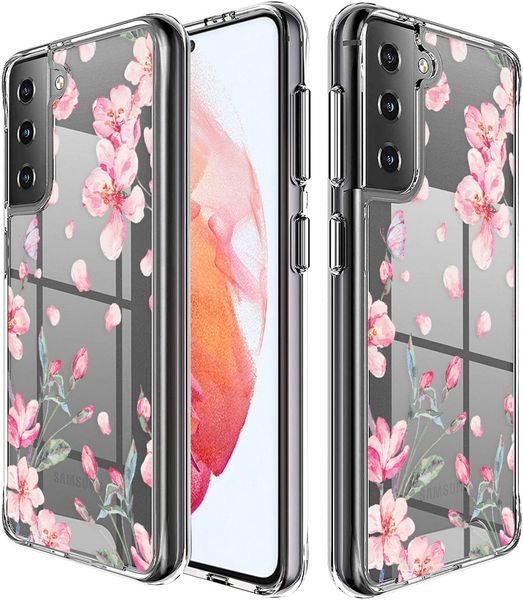 imoshion Coque Design Samsung Galaxy S21 - Blossom Watercolor