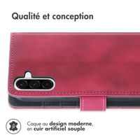 imoshion Etui de télephone portefeuille avec cordon Samsung Galaxy A36 - Rouge