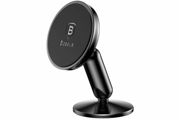 Baseus Magnetic Car Mount - Support de téléphone pour voiture - Tableau de bord ou pare-brise - Magnétique - Noir