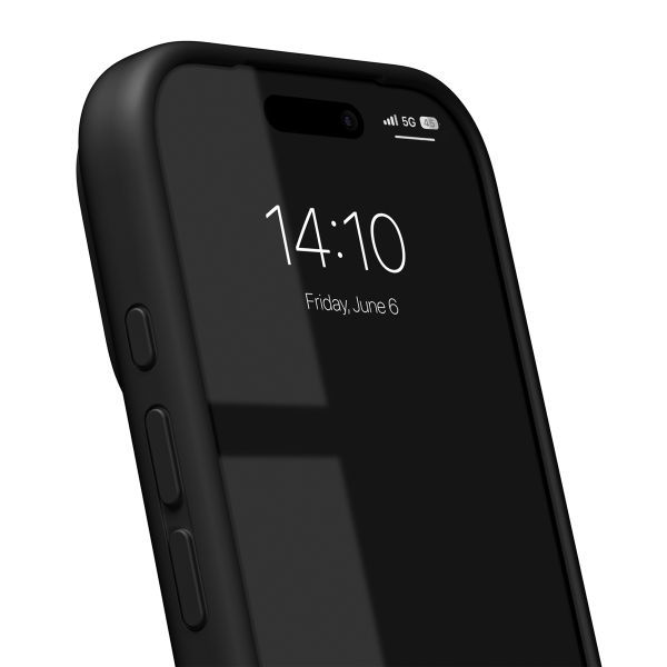 iDeal of Sweden Coque en silicone avec MagSafe Apple iPhone 17 Pro - Black