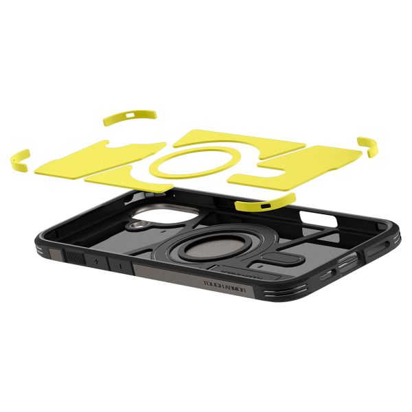 Spigen Coque Tough Armor MagSafe Apple iPhone 16 Plus - Gunmetal