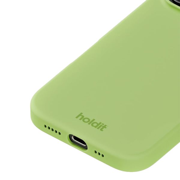 Holdit Coque Silicone Apple iPhone 16 Pro - Matcha