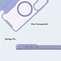 imoshion Bookcase transparente avec MagSafe Samsung Galaxy A37 (5G) - Lilas