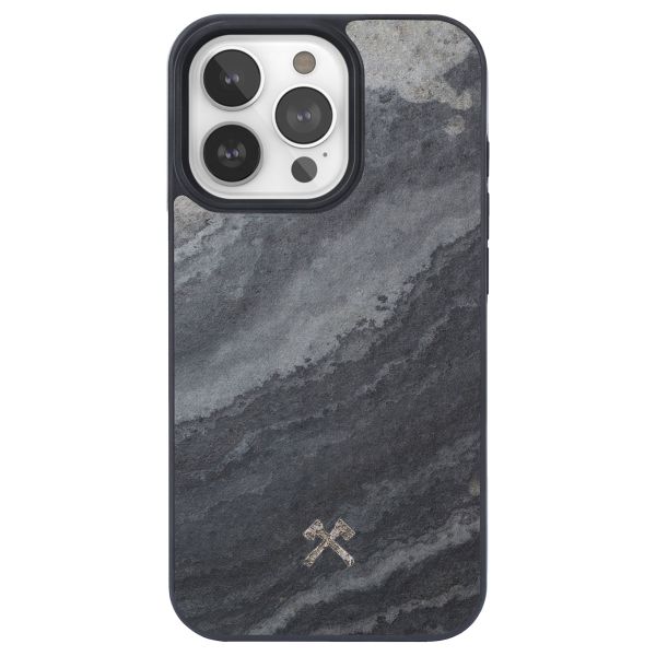 Woodcessories Coque Bumper MagSafe Apple iPhone 15 Pro Max - Camo Gray Black