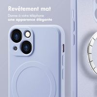 imoshion Coque Couleur avec MagSafe Apple iPhone 13 Mini - Lila