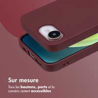 imoshion Coque Couleur Apple iPhone 16e - Wine Red