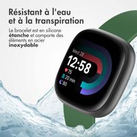 imoshion Bracelet silicone Fitbit Versa / Versa 2 / Versa Lite - Taille L - Vert foncé