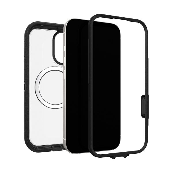 OtterBox Coque arrière Defender Pro XT Magnets Apple iPhone 17 - Clear / Black