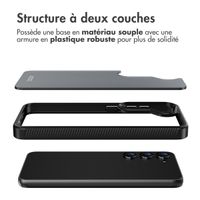 Accezz Coque Givrée Robuste Samsung Galaxy S23 - Noir