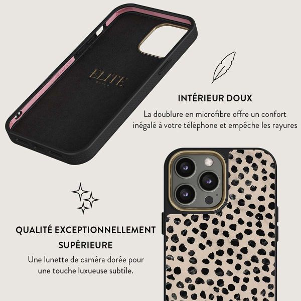 Burga Coque Elite Gold iPhone 15 Pro - Almond Latte