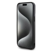 Karl Lagerfeld Coque rigide en caoutchouc 3D Karl & Choupette Apple iPhone 15 Pro Max - Noir