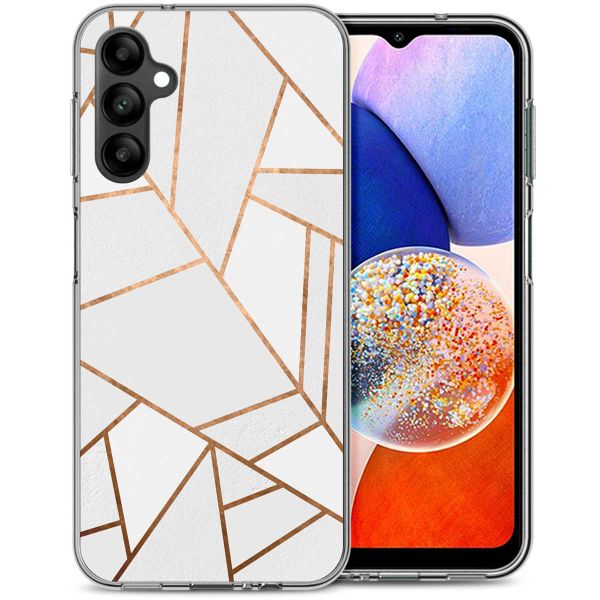 imoshion Coque Design Samsung Galaxy A14 (5G/4G) - White Graphic