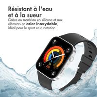 imoshion Bracelet en silicone pour Huawei Watch Fit 3 - Noir