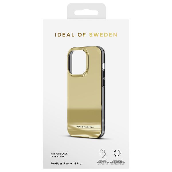 iDeal of Sweden Coque arrière Mirror iPhone 14 Pro - Gold