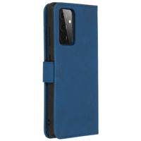 imoshion Etui de télephone luxe 2-en-1 amovible Samsung Galaxy A72 - Bleu foncé